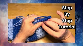 Crochet Tutorial  Sewing up a Seam [upl. by Martijn]