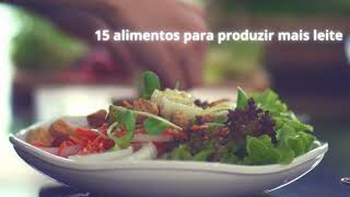 15 alimentos para produzir mais leite [upl. by Avuha]