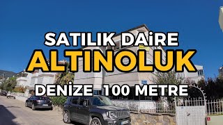 ALTINOLUK SATILIK DAİRE  DENİZ MANZARALI  DENİZE YAKIN  DENİZE 100 METRE [upl. by Nydia723]