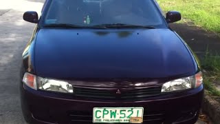 1999 Mitsubishi Lancer GLXI Review Start Up In Depth Tour Engine Exhaust [upl. by Eladnwahs]