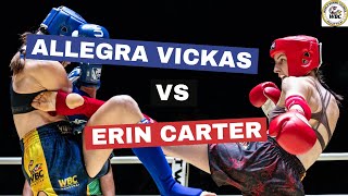 Allegra Vickas vs Erin Carter [upl. by Liryc]