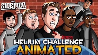 THE SIDEMEN HELIUM CHALLENGE ANIMATED [upl. by Ariad820]