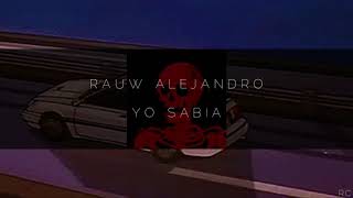 RAUW ALEJANDRO  YO SABIA  SLOWED  REVERB [upl. by Glad]