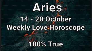 Aries 14  20 October Love Horoscope Hindi Urdu [upl. by Shaddock310]