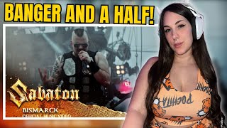 A BANGER AND A HALF  REACTION  SABATON  Bismarck Official Music Video [upl. by Nahsed]