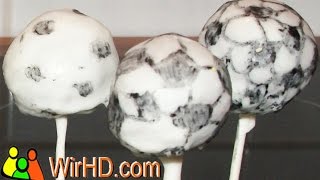 Fußball EM 2016 Cake Pops Fußball Europameisterschaft 2016 Cake Pop [upl. by Washburn163]