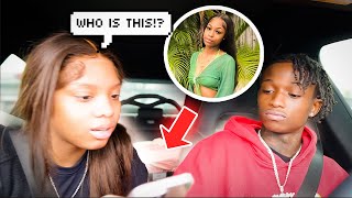 HAVING HER BESTFRIEND BLOW MY PHONE UP CHEATING PRANK GONE WRONG [upl. by Reynold]