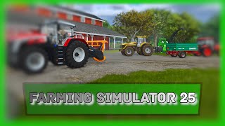 Landwirtschaftssimulator 25  Vorbereitung für den Winter mit Gewächshaus  Farming Simulator 25 [upl. by Merfe]