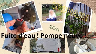 Épisode 7 fourgon lulu Installation pompe à eau Osculati vase dexpansion et chauffe eau Algéna [upl. by Inaffets105]