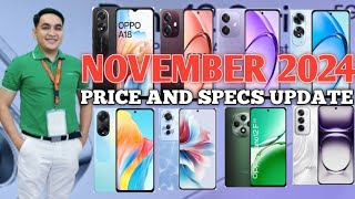 OPPO Price And Specs Update November 2024 [upl. by Nivloc]