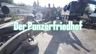 Der Panzerfriedhof mitten in NRW ein Gelände voll mit Panzern Geschützen EinMann Bunkern Video4K [upl. by Butterworth]