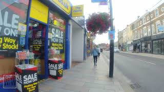 wTw 4K High Street Sidcup UK Sep 2021 سیدکاپ انگلیس لندن [upl. by Anotal966]