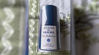 PROFUMO ACQUA DI PARMA MIRTO DI PANAREA [upl. by Arrehs843]