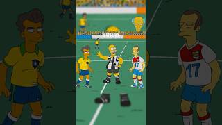 HOMER NA COPA DO MUNDO NO BRASIL simpsons [upl. by Rennat]