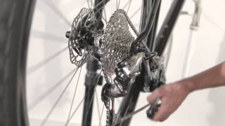 Installing amp adjusting the rear derailleur [upl. by Ferne]