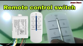 Digital Remote control switch Board its Magic [upl. by Laubin]