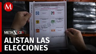 IECM entrega material electoral a presidencias de las mesas directivas de casilla en CdMx [upl. by Sandry]