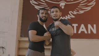 The Dagestan Chronicles Khabib Nurmagomedov amp Zubaira Tukhugov Grapple  Episode 5 [upl. by Alegnave]