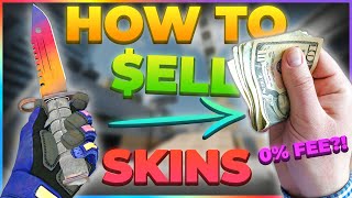 BEST WAY to SELL and CASHOUT CS2 SKINS for REAL MONEY in 2023 [upl. by Nillek]