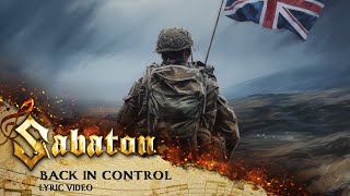 SABATON  Back in Control Official Lyric Video [upl. by Anu]