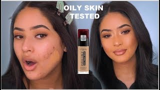 NEW LOREAL FRESH WEAR FOUNDATION WEAR TEST  REVIEW Taisha [upl. by Ccasi]