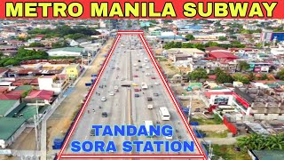 Manila Subway METRO MANILA SUBWAY TANDANG SORA STATION QUEZON CITY PHILIPPINES Update 01292024 [upl. by Tami]