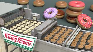 How does a Donut Machine work Krispy Kreme [upl. by Nnaik]