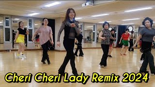 Cheri Cheri Lady Remix 2024 line dance [upl. by Macario]