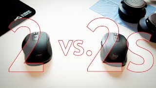 Logitech MX Anywhere 2 vs 2s Big Little Mouse Differences [upl. by Eilama]