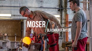 Einblick in die Glashütte Moser – Handwerkskunst aus Böhmen Karlsbad [upl. by Florentia]