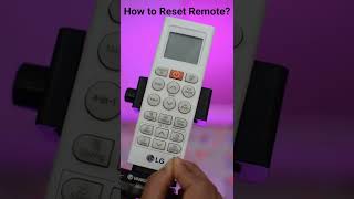 How To Reset LG Remote amp Set the Time acremote RemoteFeature Airconditioner remoteguide shorts [upl. by Neeleuqcaj562]