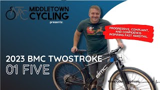 2023 BMC TWOSTROKE 01 FIVE 29quot  MiddletownCycling PROGRESSIVE COMPLIANT amp CONFIDENCEINSPIRING [upl. by Annhej]