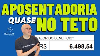 COMO TER APOSENTADORIA NO TETO OU QUASE NO TETO DO INSS [upl. by Adnoval417]