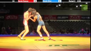 SCHOOLBOY 84  Derek Ramos vs Steele Dias [upl. by Kloman216]