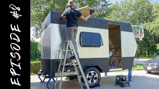 How to Build a Travel Trailer  Rubber Roof Installation [upl. by Eiryk364]