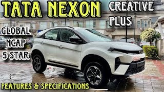 2024 Tata Nexon Creative Plus Manual  tata nexon all features and Specifications [upl. by Salahcin]