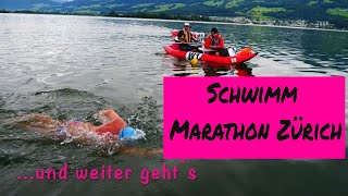 Schwimm Marathon Rapperswil  Zürich 2021 26 km Swim marathon Switzerland Rapperswil  Zurich 2021 [upl. by Ecertak]