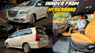 OLD INNOVA FROM HYDERABAD FACELIFTED TO TYPE 4  MOST BEAUTIFUL INTERIOR MODIFICATION  📞7977662321 [upl. by Elyag]