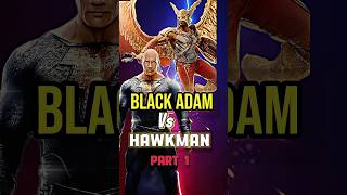 Black Adam vs Hawkman epic Battle clip ytshorts shorts [upl. by Vachell853]