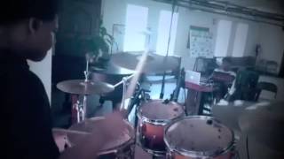 Jermaine Poindexter  quotAntiMatterquot By Black Surfer DRUM COVER [upl. by Ganley223]