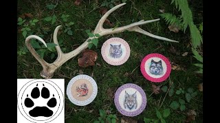 Podkładka na szydełku ze sznurka i sklejki Crochet wooden coaster Podkładka pod kubek na szydełku [upl. by Shaeffer]