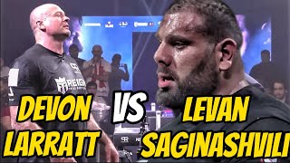 DEVON LARRATT vs LEVAN SAGINASHVILI  A MAIOR REVANCHE DO SÉCULO  dia 12 de Abril East vs west 12 [upl. by Mabel]