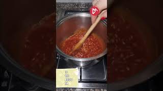 risotto al pomodoro con prosciutto CROCCANTE [upl. by Pihc]