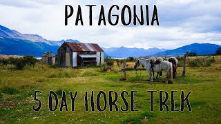 5 Day Horse Trek  Patagonia Argentina [upl. by Aviv]