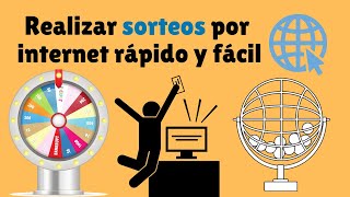 Web para hacer sorteos en internet Ruleta aleatoria [upl. by Rakso783]