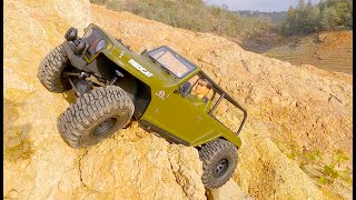 Full Test Run of our Stock RedCat TC8 Marksman RC Crawler [upl. by Dripps855]