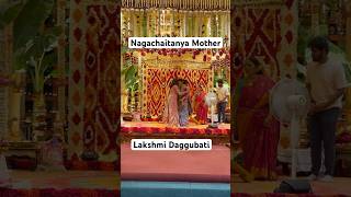 Lakshmi Garu Nagachaitanya mother in Nagachaitanya Sobhita wedding nagachaitanya sobhitadhulipala [upl. by Eugenius]