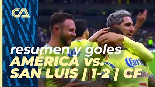 Resumen y goles  América 1  2 Atlético de San Luis  Clausura 2023  Cuartos de Final Vuelta [upl. by Annavahs18]