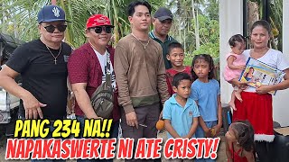 PABAHAY NI ROEL OF MALALAG  NAPAKASWERTE NI ATE CRISTY [upl. by Celisse203]