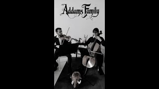 La Famiglia Addams Addams Family by AM Strings Violin  Cello [upl. by Artemed442]